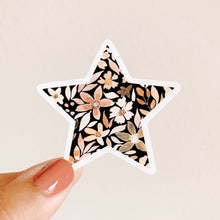 Load image into Gallery viewer, Floral Star Sticker