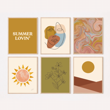 Load image into Gallery viewer, Abstract face - Art Print