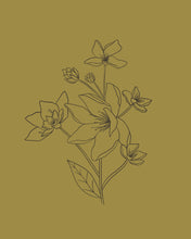 Load image into Gallery viewer, Olive florals / Print