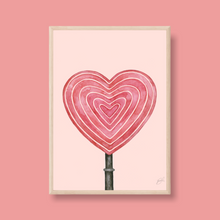 Load image into Gallery viewer, LS Hartley Heart - Art Print