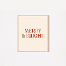 Load image into Gallery viewer, Merry & Bright - Art Print