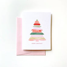 Load image into Gallery viewer, Christmas Tree Greeting Card