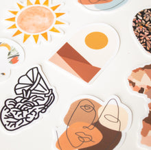 Load image into Gallery viewer, Abstract Face Sticker