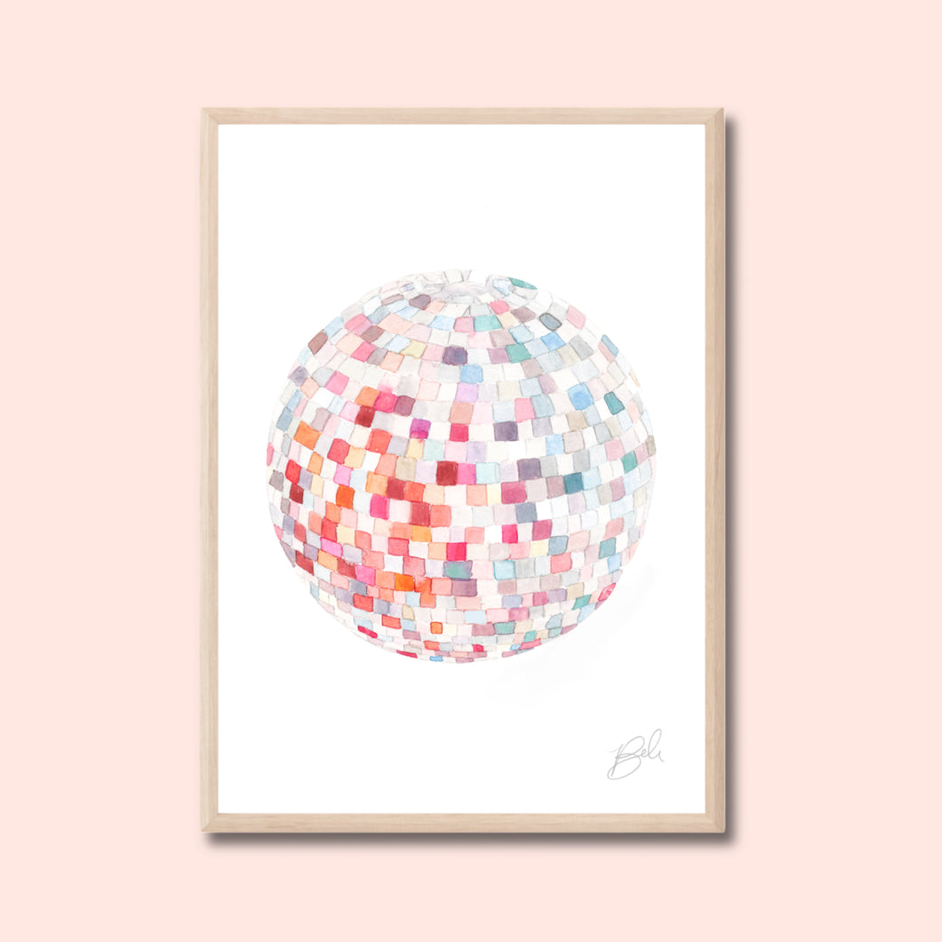 Mirrorball Print