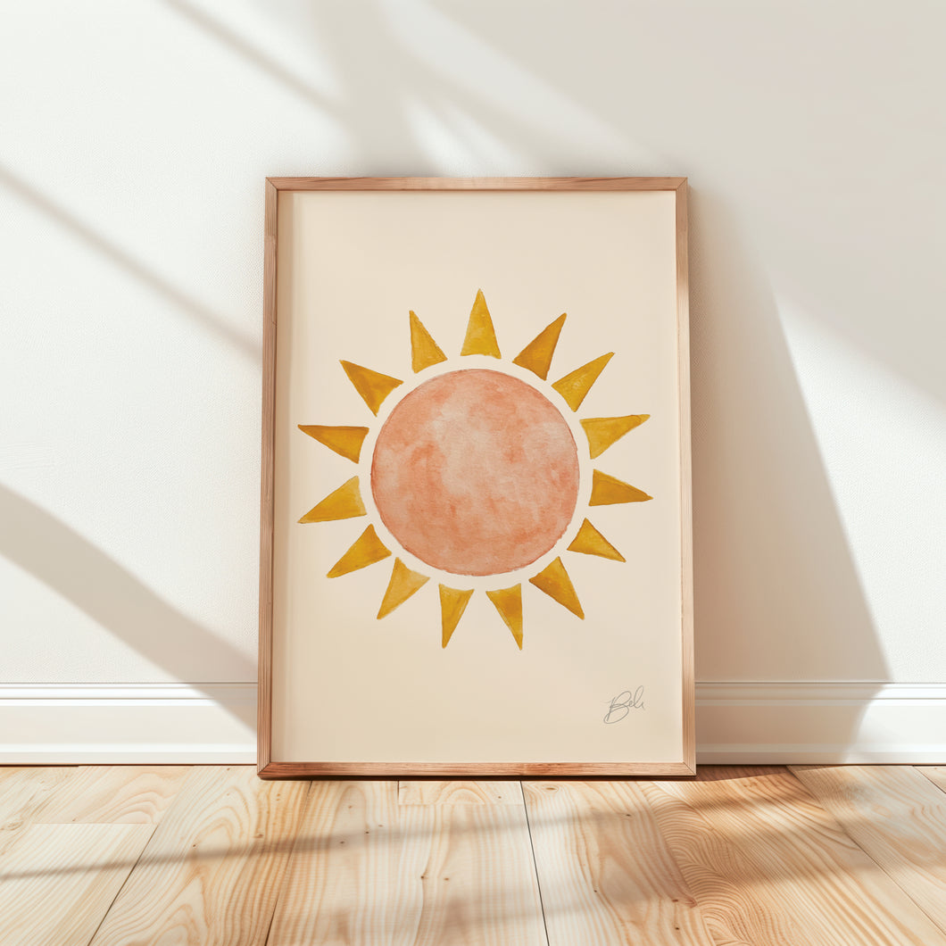 Boho Sunshine - Art Print