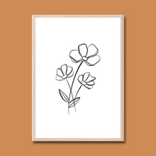 Load image into Gallery viewer, Three Florals / Print

