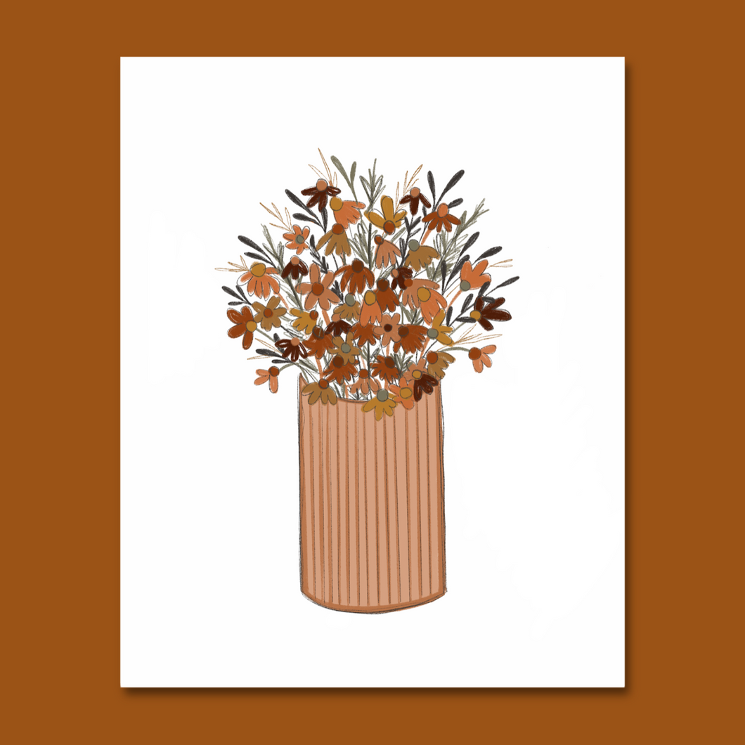 Autumn Bouquet / Print