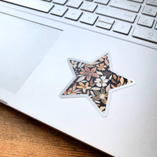 Load image into Gallery viewer, Floral Star Sticker
