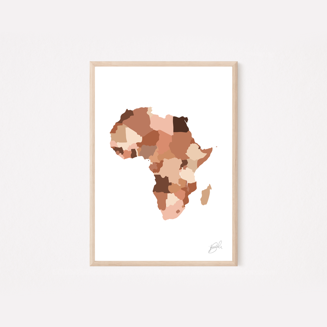 Africa - Art Print