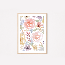 Load image into Gallery viewer, Spring Blooms - Watercolor Print
