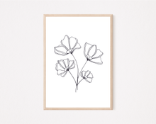 Load image into Gallery viewer, Four Florals / Art Print
