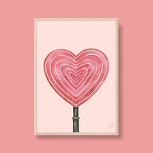 Load image into Gallery viewer, LS Hartley Heart - Art Print
