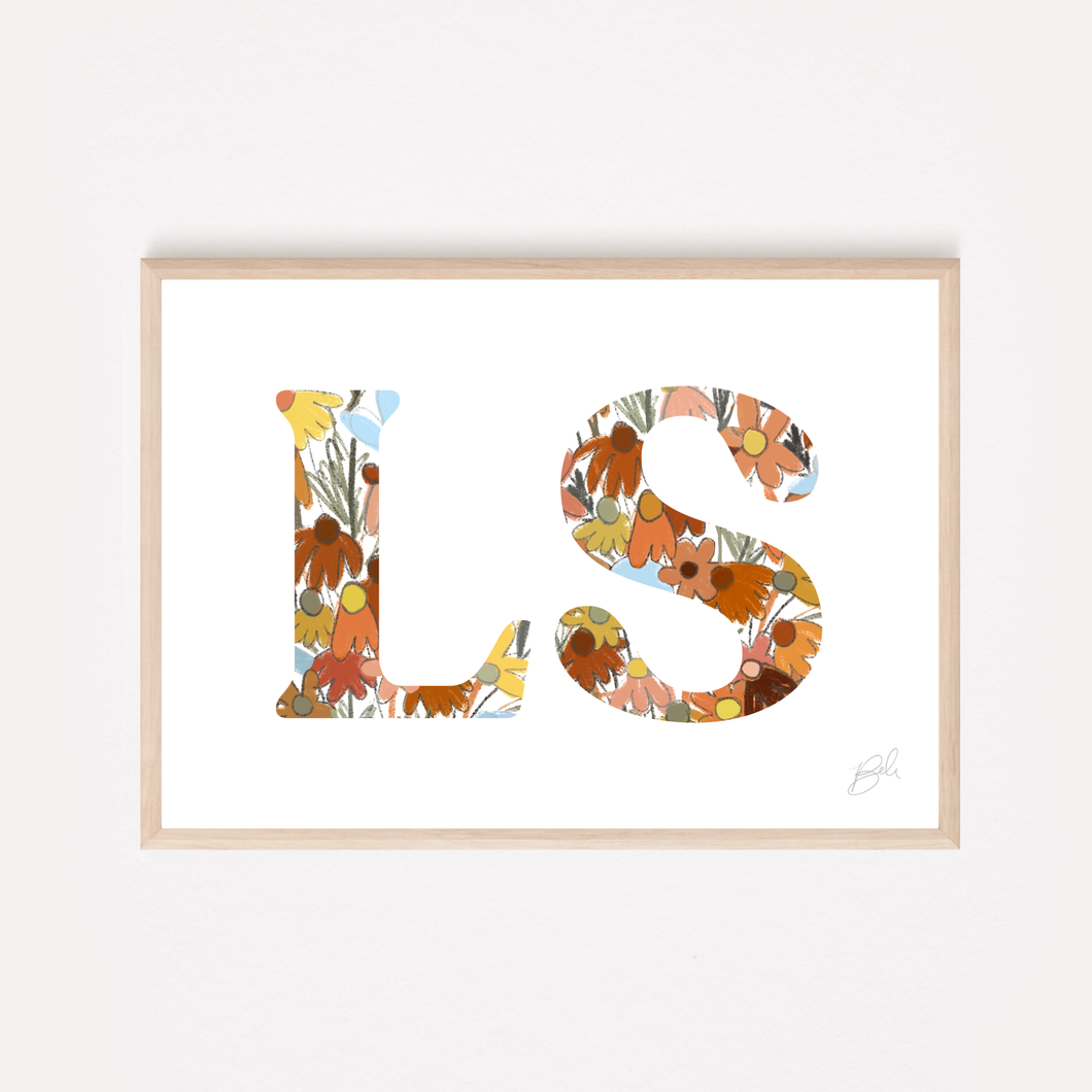 Floral LS - Art Print