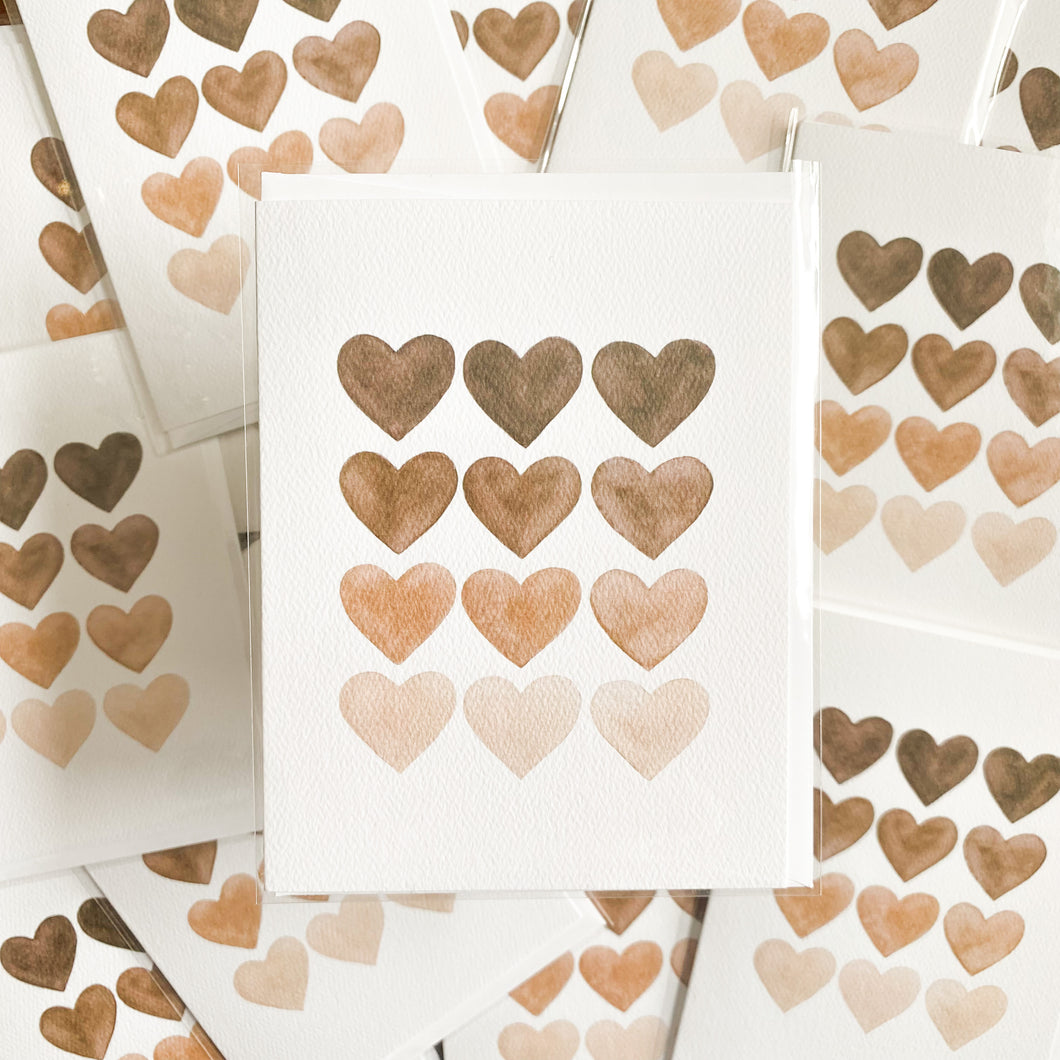 Unity Hearts - Greeting Card