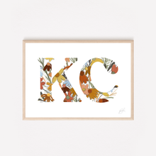 Load image into Gallery viewer, Floral KC - Art Print
