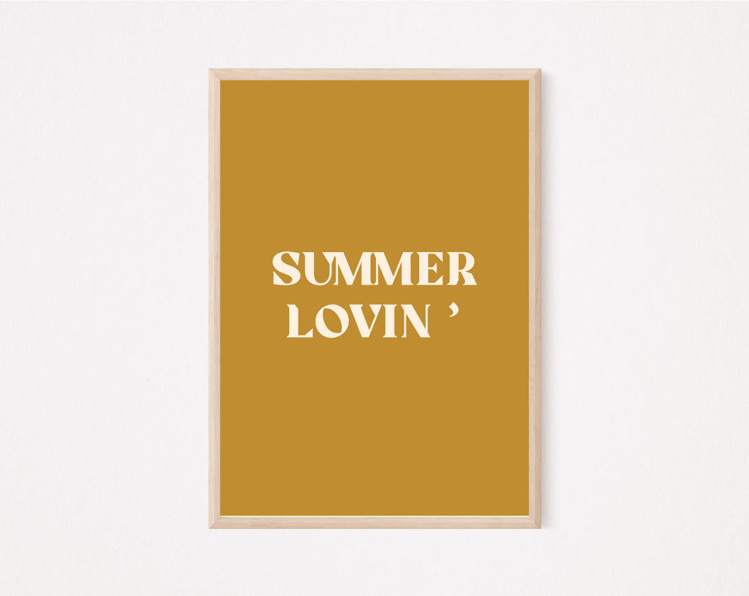 Summer Lovin’ / Print