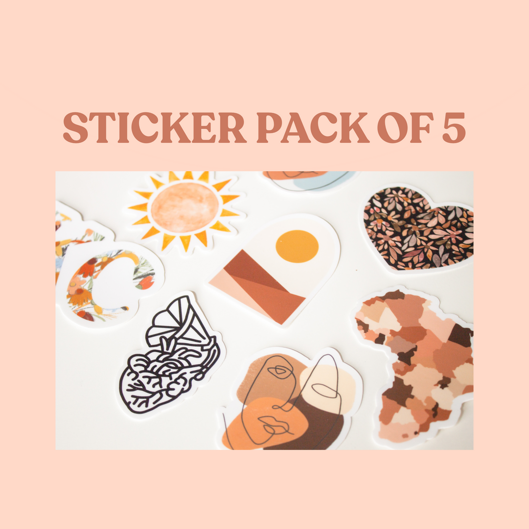 Sticker Pack Of 5