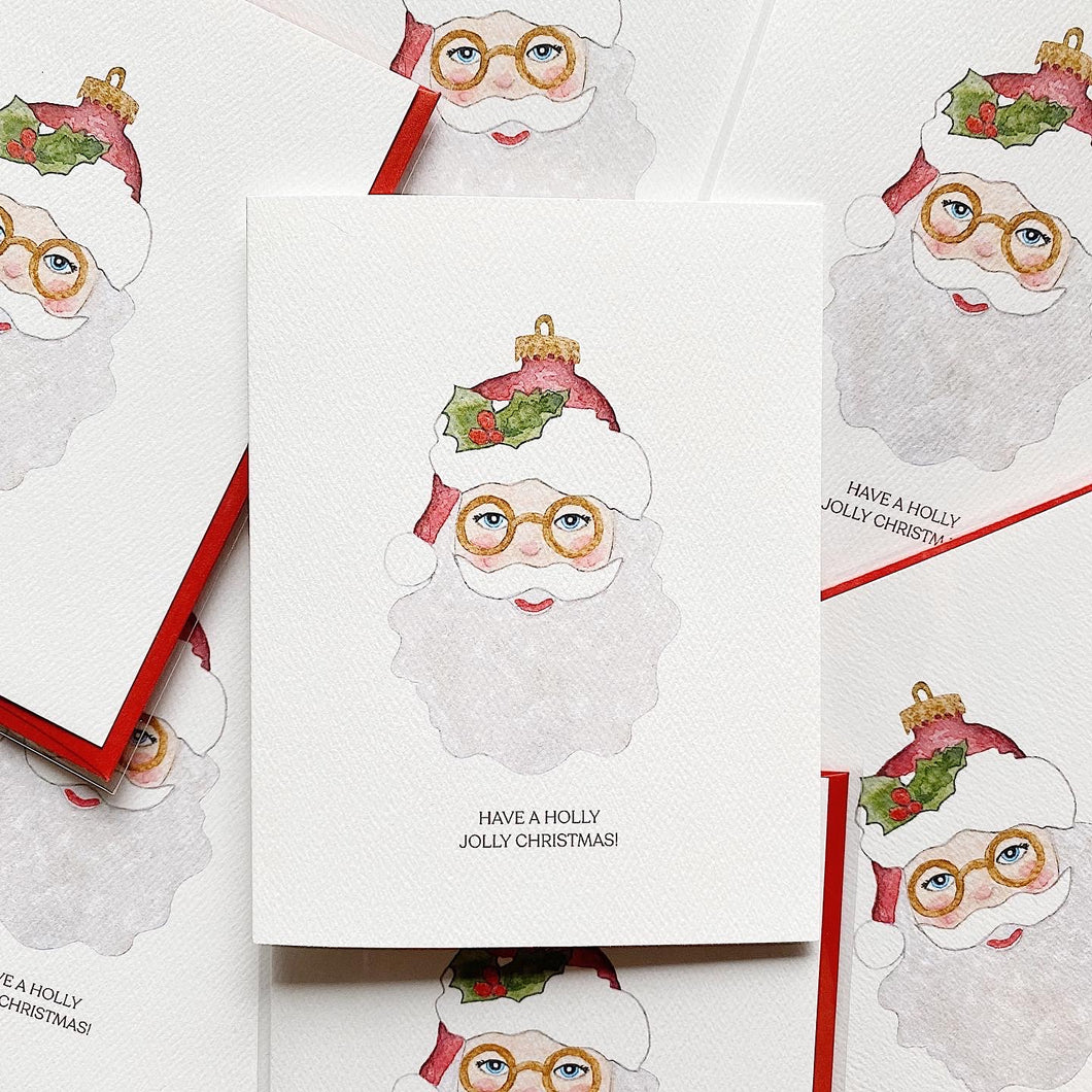 Santa Greeting Card