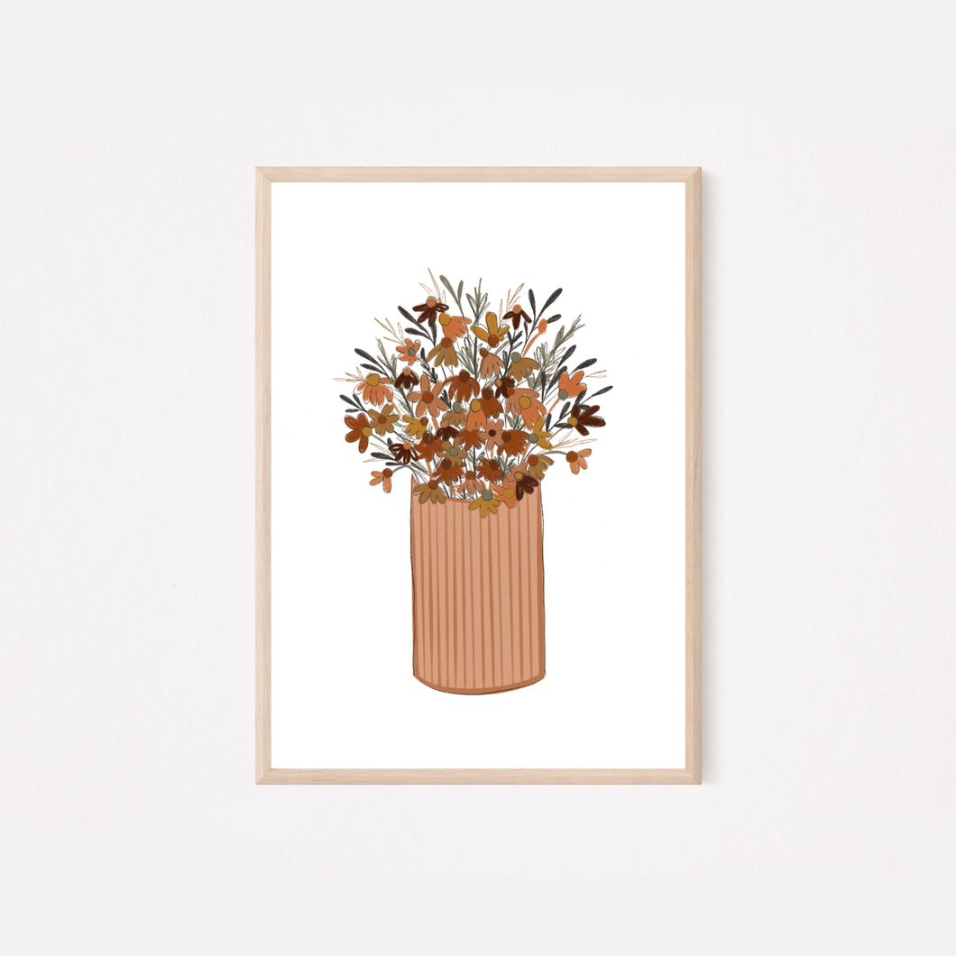 Autumn Bouquet / Print